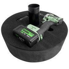Kielder® spare wheel impact wrench with socket holder