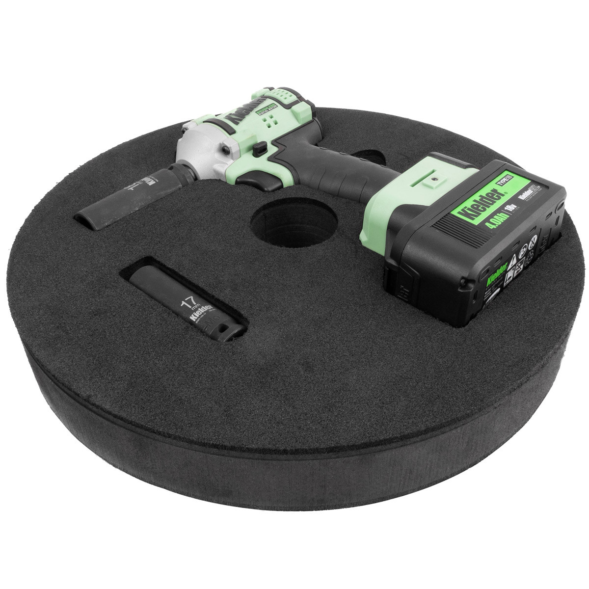 Mousse Kielder® pour emplacement roue de secours pour clé à chocs avec douille - KWT-017-15 - KWT-017-15