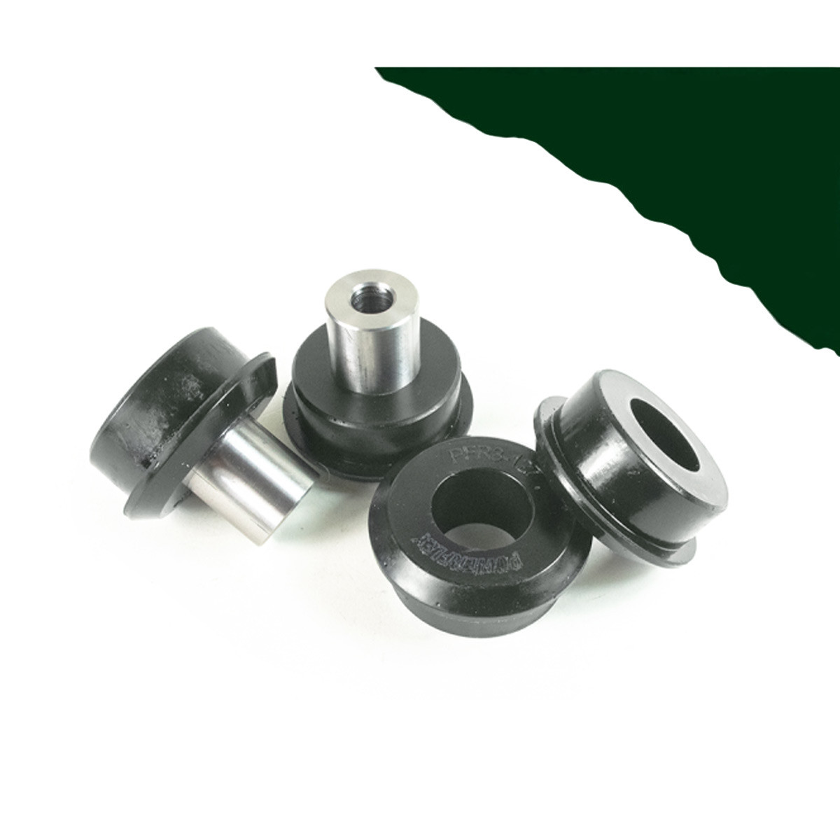 Silent Block Powerflex Heritage Collection Hinterachsdifferential Audi 80, 90 Quattro inklusive Avant (1983-1992) (2 Stück) - PF-R3127-2H - PFR3-127H - 5055676565815