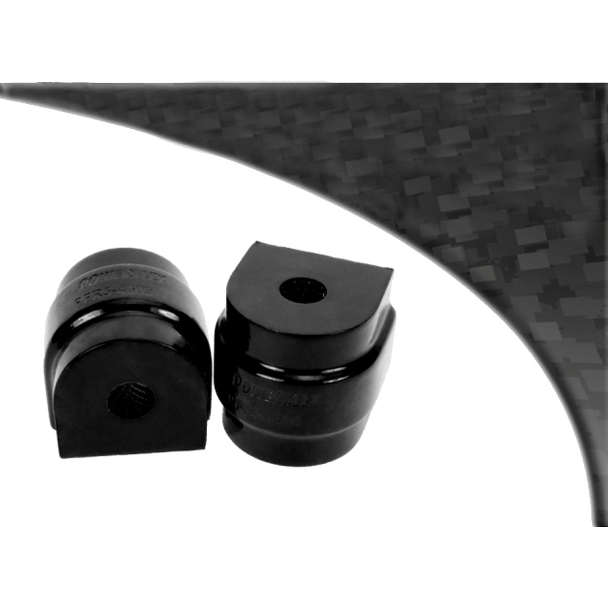 Silent bloc Powerflex Black Series barre anti-roulis arrière 12mm BMW E81 / 82 (2 pièces) - PF-R5460912-2N - PFR5-4609-12BLK - 5055676564665