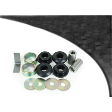 Silent Block Powerflex Black Series außen Kugelgelenk Querlenker hinten 14mm Audi A3 / S3 MK4 8Y Quattro (nach 2020) (2 Stück)