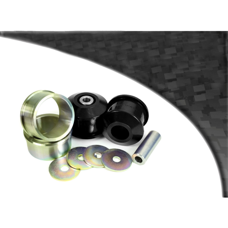 Silent Block Powerflex Black Series hinten Dreieck vorne Alfa Romeo MiTo (2008-2018) (2 Stück) - PF-F801702-2N - PFF80-1702BLK - 5055676566102