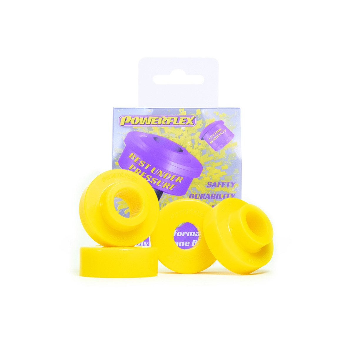 Boccola Powerflex Road Series supporto ammortizzatore posteriore Honda Civic Mk9 FK2 Type-R (2015-2017) (2 pezzi) - PF-R25930-2 - PFR25-930 - 5055676565884