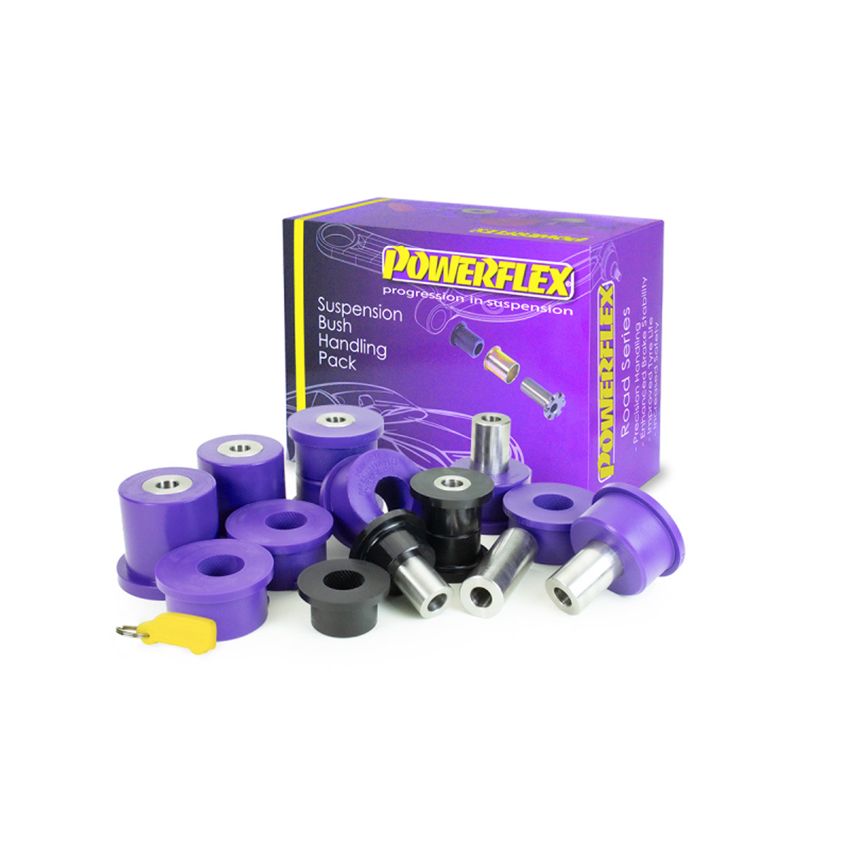 Boccola Powerflex Road Series Pack Volkswagen Transporter T5 (2003-2015) - PF-85K1010 - PF85K-1010 - 5055676565976