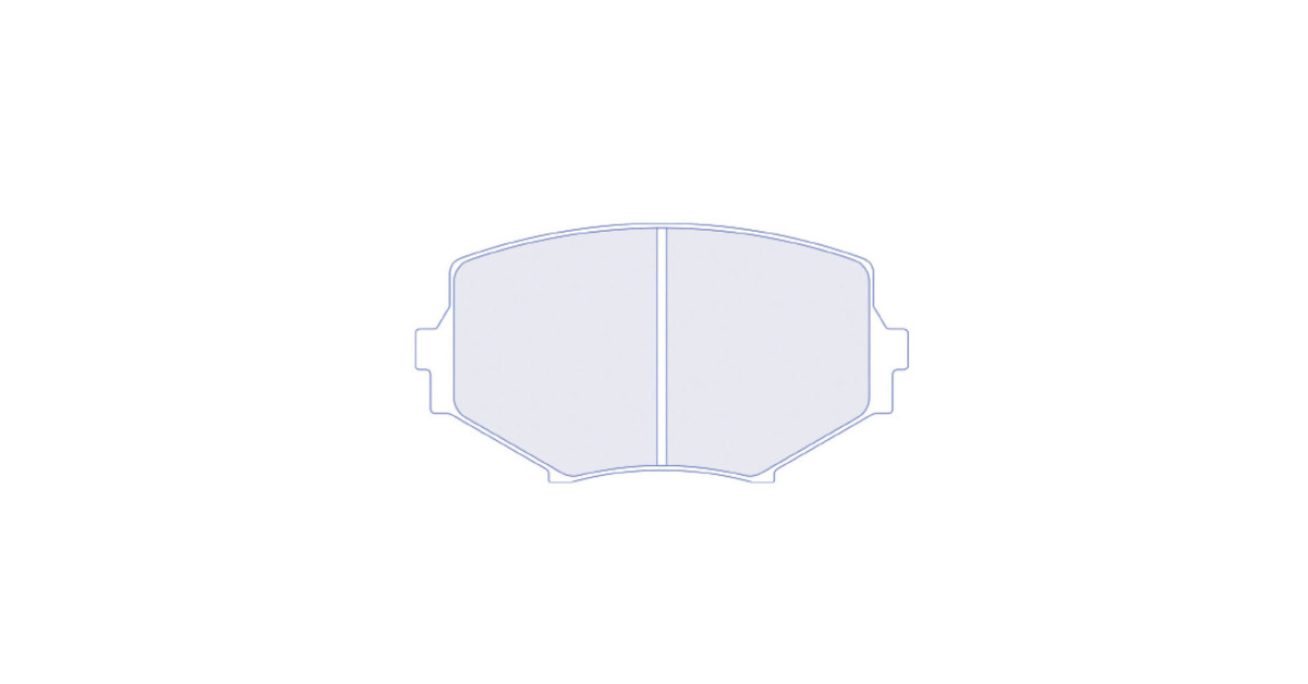 Plaquettes de frein CL Brakes (Carbone Lorraine) 4107 RC6