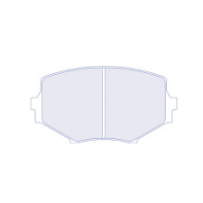 Plaquettes de frein CL Brakes (Carbone Lorraine) 4107 RC6