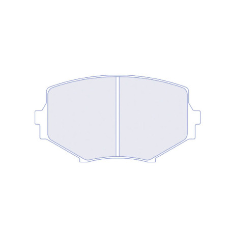 Plaquettes de frein CL Brakes (Carbone Lorraine) 4107 RC6