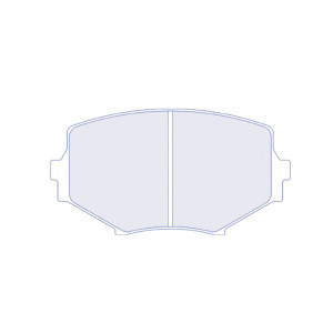 Plaquettes de frein CL Brakes (Carbone Lorraine) 4107 RC6