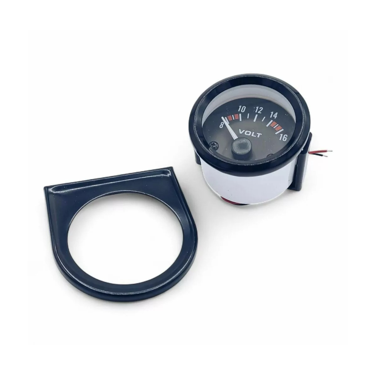 Voltmetro OBP Ø 52 mm nero - 8-16 V - OBP-52G-4 - OBP-52G-4 - 3666618613000