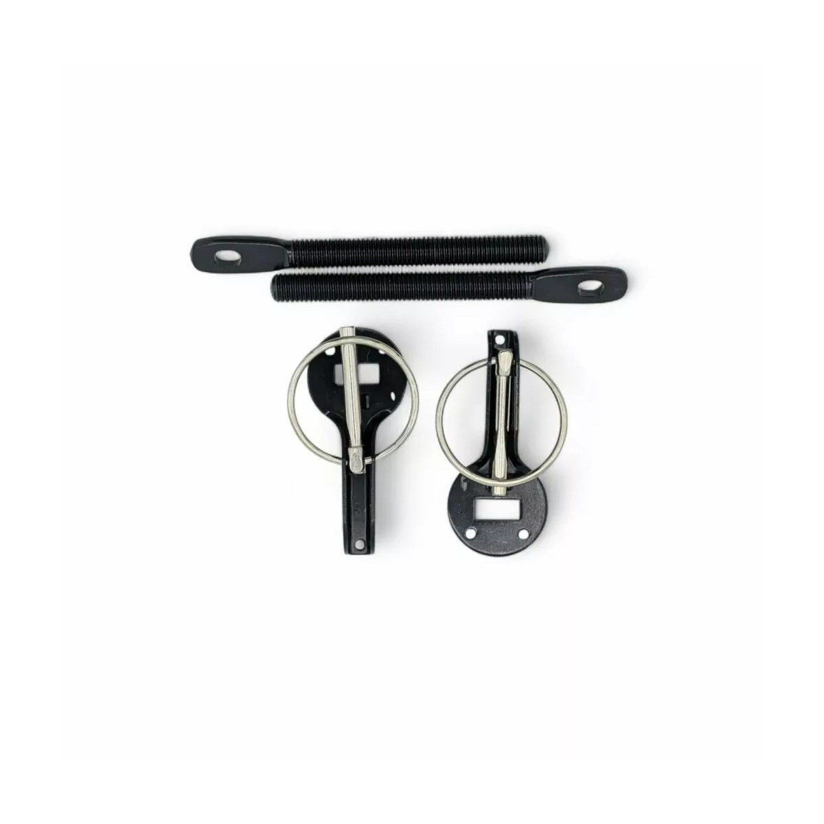 Attaches capot type Dakar OBP en aluminium noir - OBP-BPINS - OBP-BPINS - 3666618612997
