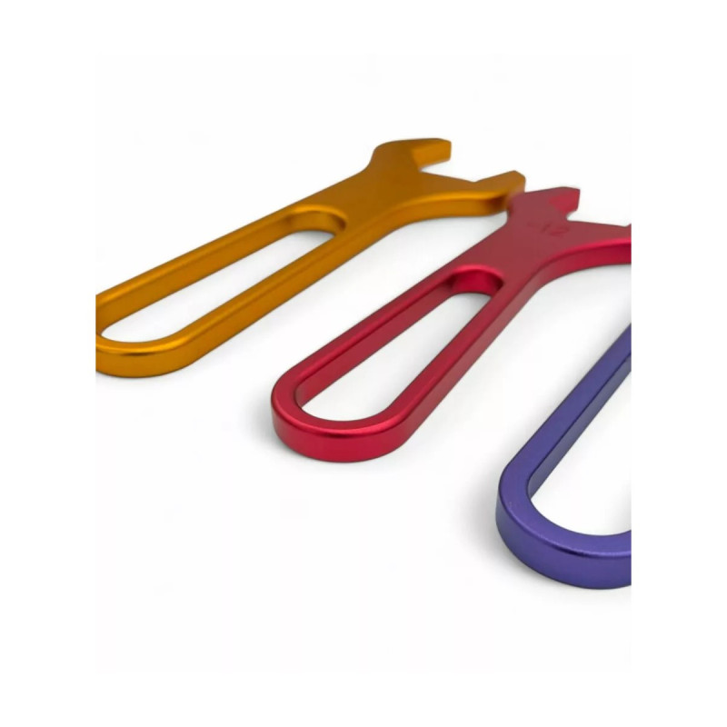 Schlüsselsatz für Alu-Fittings OBP von AN3 bis AN16 aus Aluminium (7-teilig) - OBP-ANS-SET - OBPANS-SET - 3666618612959