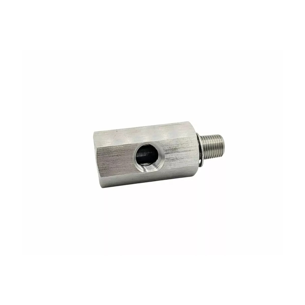 Stainless steel oil pressure adapter OBP 1/8NPT male/female - OBP-OPA.18B - OBP-OPA-6