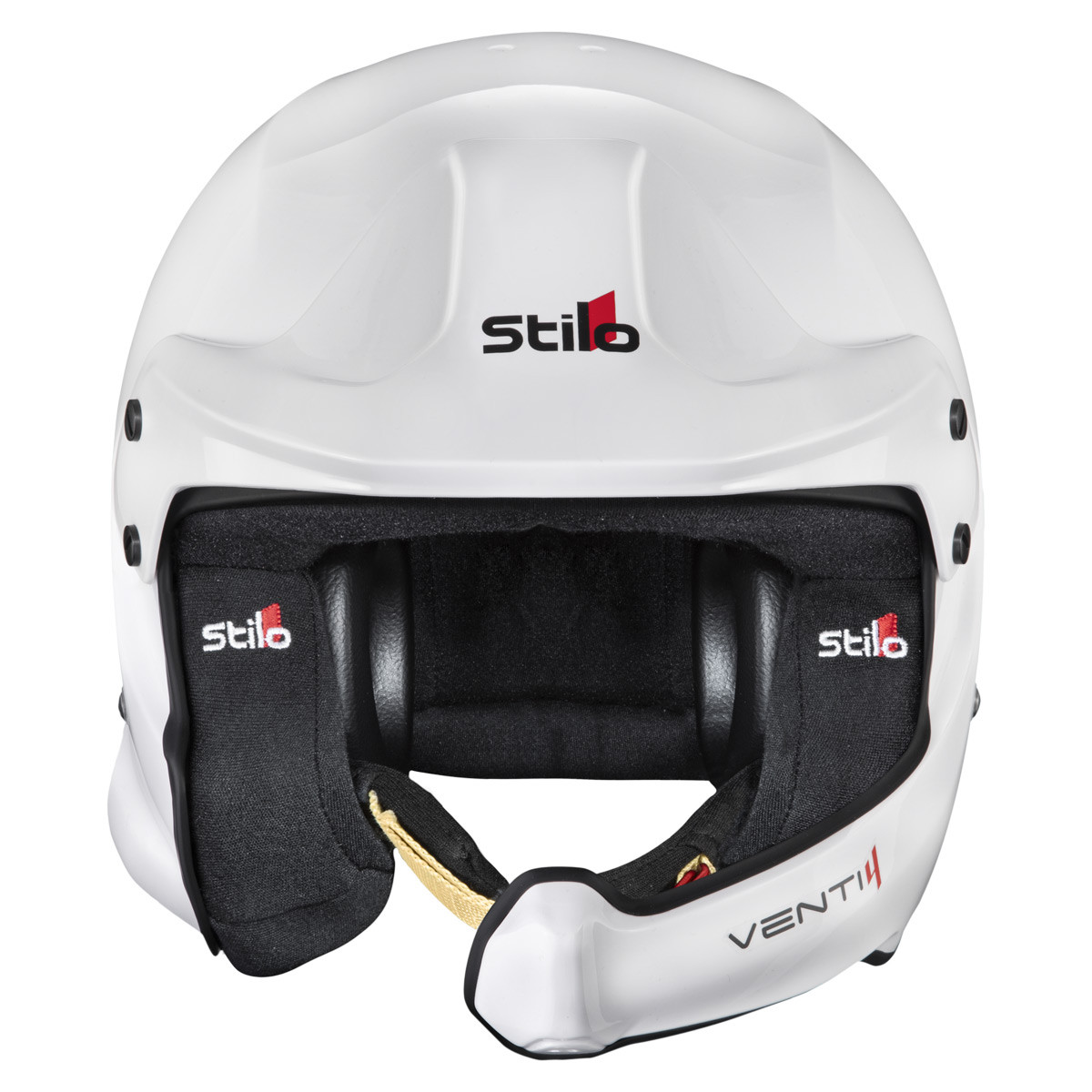 Stilo Venti4 WRC Rally Composite white helmet - Snell SA2025 FIA 8859-2024 - STI-AA0224BG2XC.59 - AA0224BG2X590101