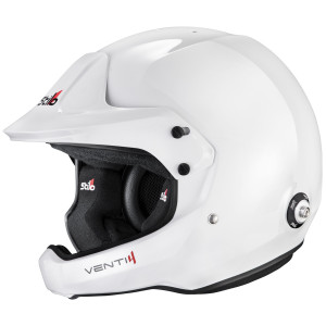 Casque Stilo Venti4 WRC Rally Composite blanc - Snell SA2025 FIA 8859-2024