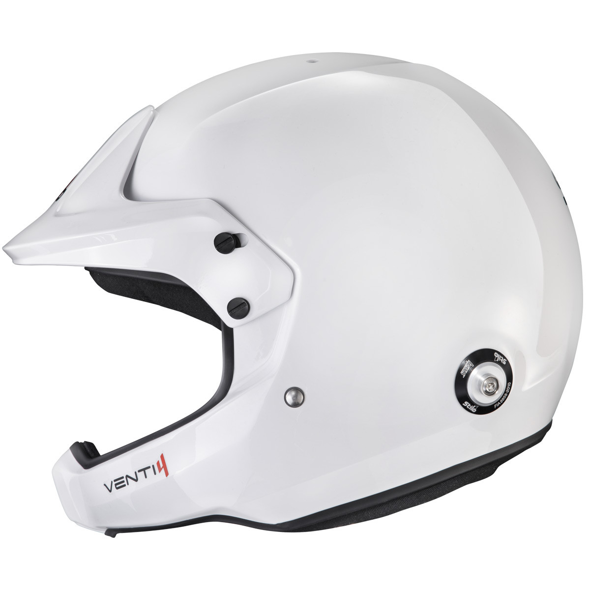 Casco Stilo Venti4 WRC Rally Composito bianco - Snell SA2025 FIA 8859-2024 - STI-AA0224BG2XC.59 - AA0224BG2X590101