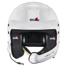 Helm STILO Venti4 WRC Turismo weiß/schwarz - Snell SA2025 FIA 8859-24 Hans FIA8858-10