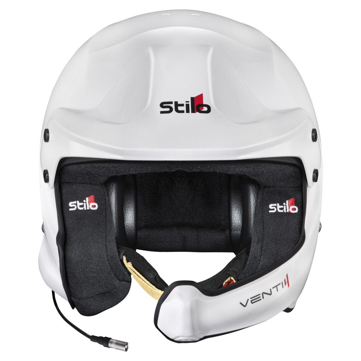 STILO Venti4 WRC Turismo white/black helmet - Snell SA2025 FIA 8859-24 Hans FIA8858-10 - STI-AA0224CG2XC.64 - AA0224CG2X640101