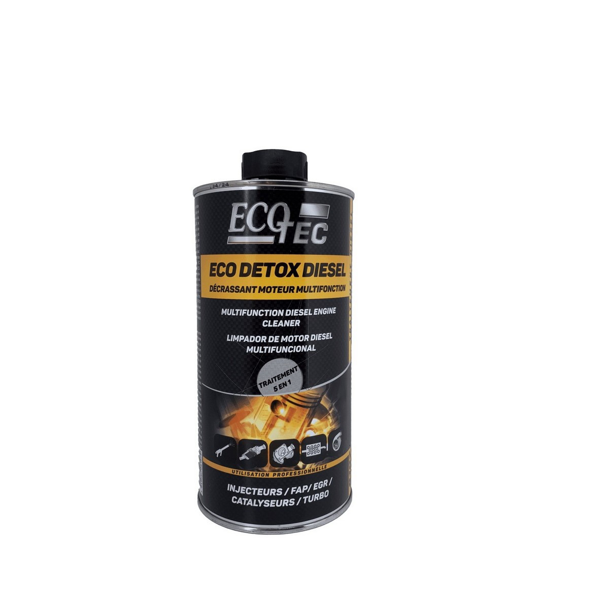 ECO 5 Detox ECOTEC décrassant moteur diesel multifonction 1L - ECO-8107 - 8107