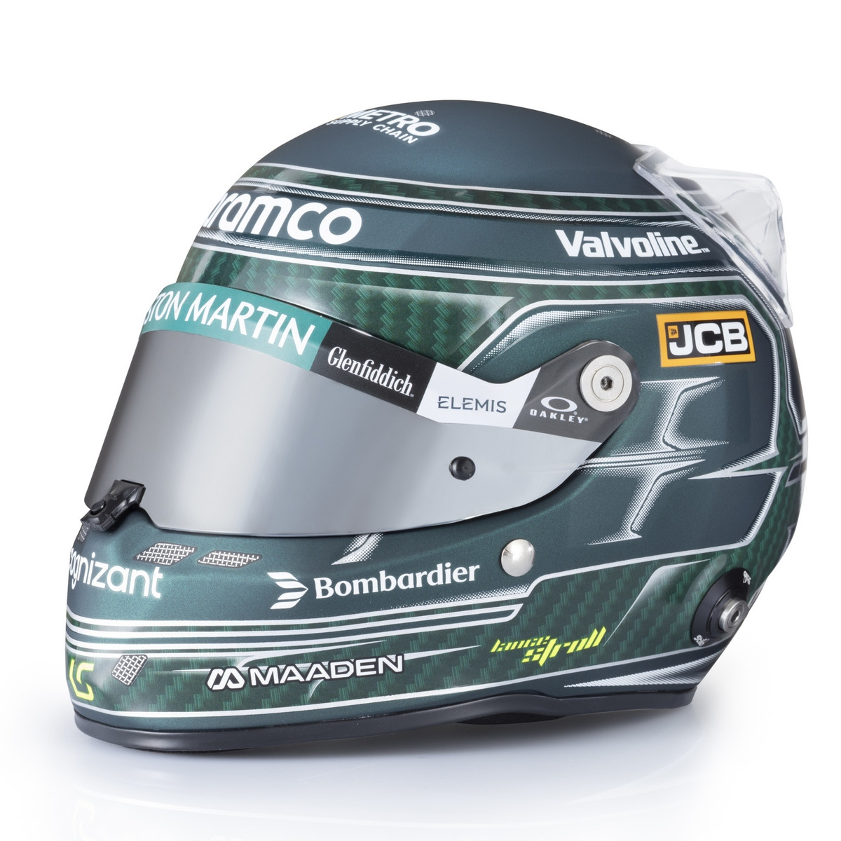Mini casco STILO Lance STROLL 202 - Aston Martin - STI-25-STROLL-AM - MH2502 - 3666618637716