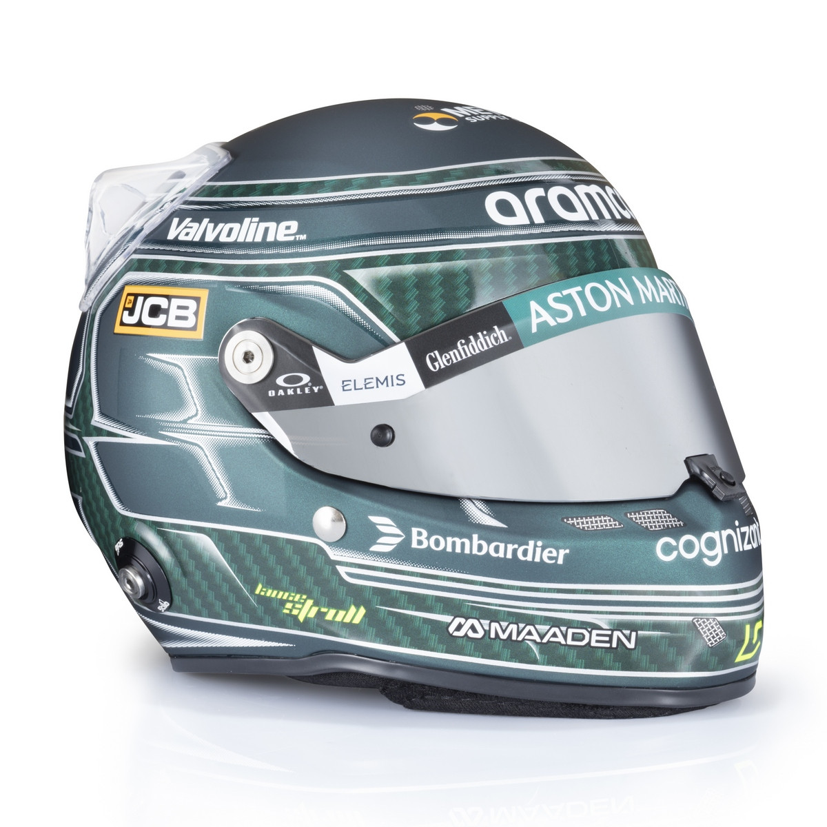 Mini casque STILO Lance STROLL 2025 - Aston Martin - STI-25-STROLL-AM - MH2502 - 3666618637716