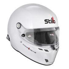 Helm Stilo ST6 FN Composite weiß/schwarz - Snell SA2025 FIA 8859-24 Hans FIA8858-10