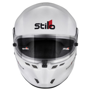 Casque Stilo ST6 FN Composite blanc/noir - Snell SA2025 FIA 8859-24  Hans FIA8858-10