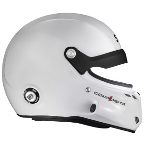 Stilo ST6 GT Turismo Composite white/black helmet - Snell SA2025  FIA 8859-24 Hans FIA8858-10