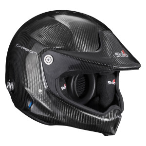 Stilo WRX RAID Carbon helmet (with peak) - Snell SA2025 FIA 8859-2024 Hans FIA8858-10
