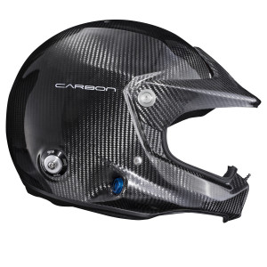 Stilo WRX RAID Carbon helmet (with peak) - Snell SA2025 FIA 8859-2024 Hans FIA8858-10