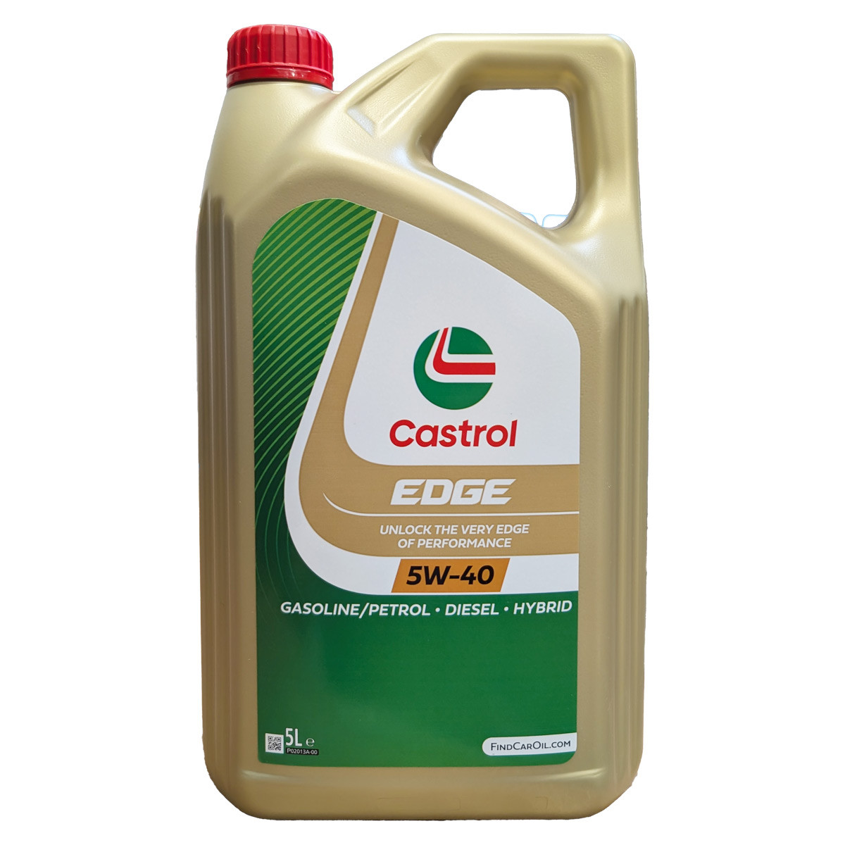 Huile Moteur Castrol Edge FST 5W40 5L 100% synthétique - CAS-EDGE-5W40-5 - EDGE 5W40 5L - 4008177025280