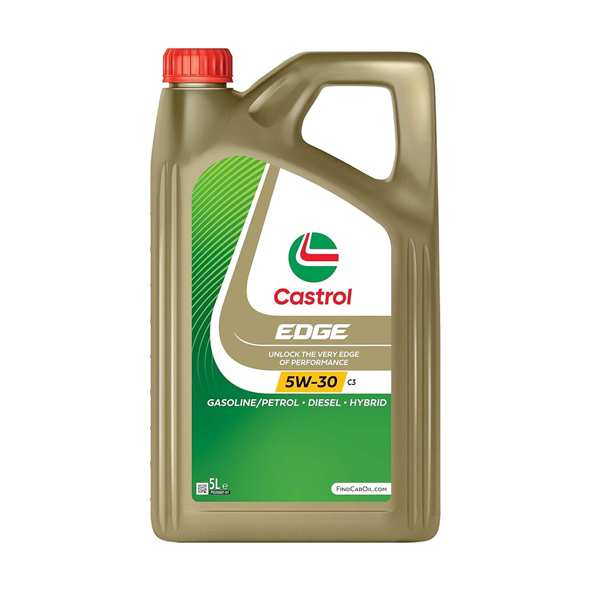 Olio Motore Castrol Edge FST 5W30 5L - CAS-EDGE-5W30-5 - EDGE 5W30 C3 5L - 4008177080395