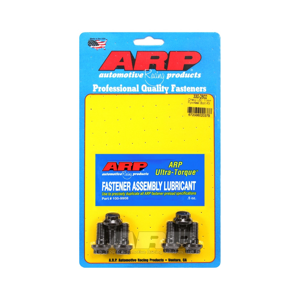 ARP flexplate bolt kit Chevrolet LS Gen III/IV - M11x1,50 - Under head length 22,35mm - 8740 - ARP-330-2802 - 330-2802 - 3666618280189