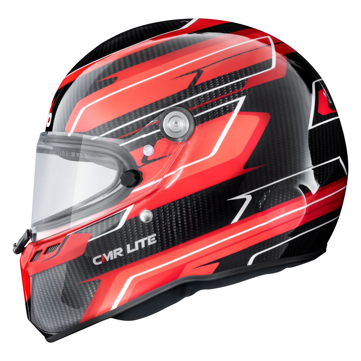 Stilo ST6 CMR Carbon Lite Graphyc Snell CMR 2016 karting helmet - STI-AA0821AH5P-G.V.55 - AA0821AH5P55DGRE
