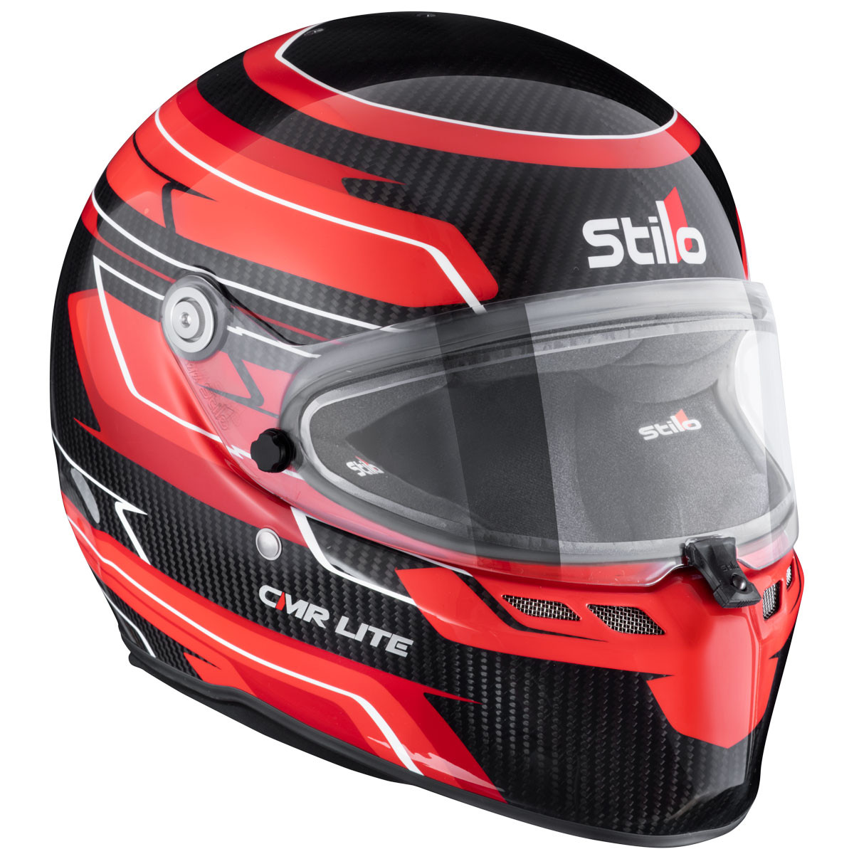Stilo ST6 CMR Carbon Lite Graphyc Snell CMR 2016 karting helmet - STI-AA0821AH5P-G.V.55 - AA0821AH5P55DGRE