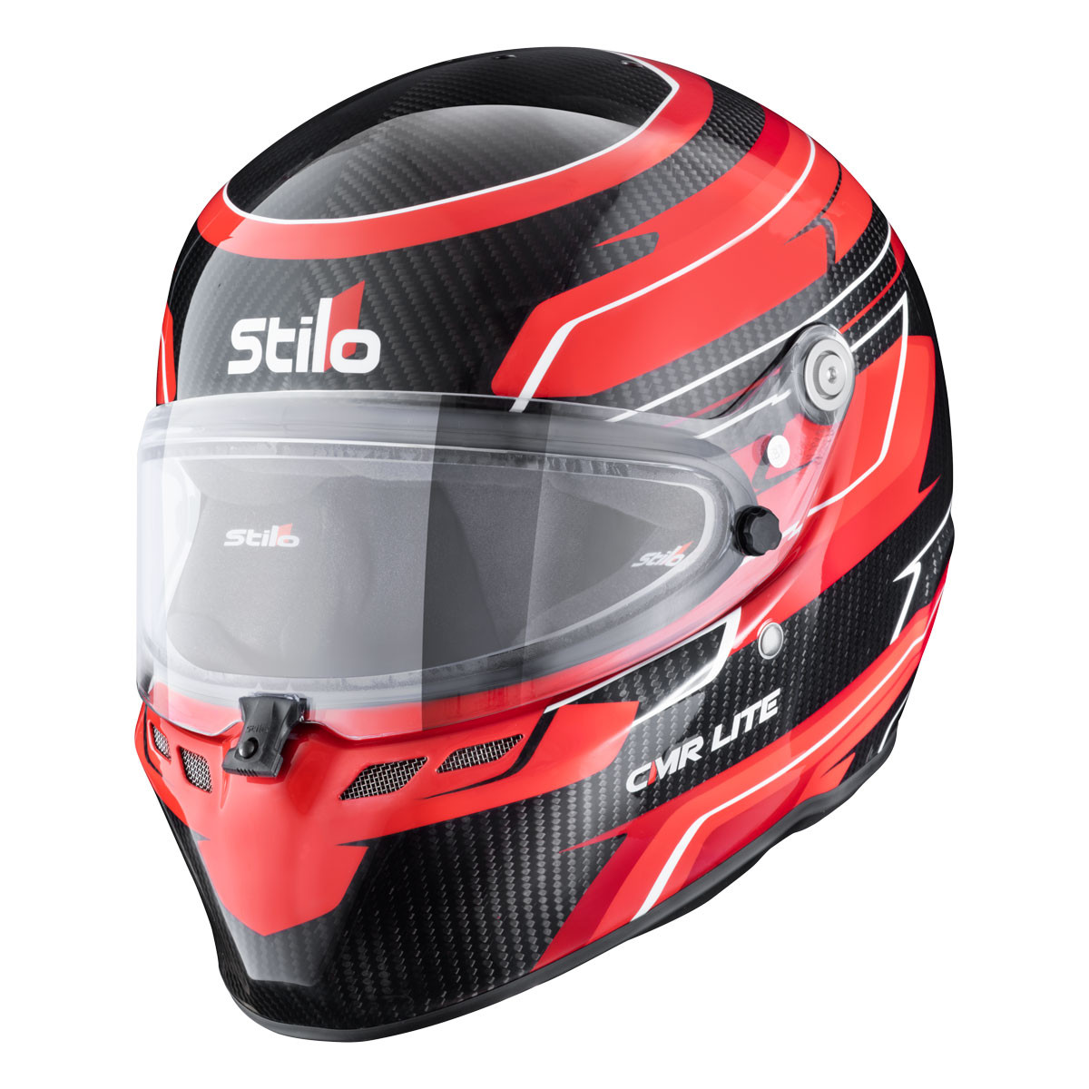Stilo ST6 CMR Carbon Lite Graphyc Snell CMR 2016 karting helmet - STI-AA0821AH5P-G.V.55 - AA0821AH5P55DGRE