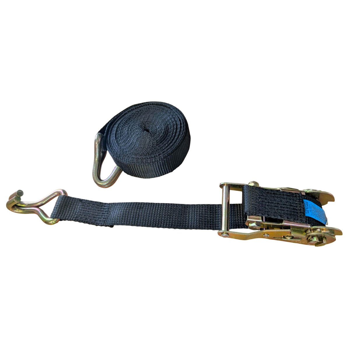 Cinghia da carico con gancio J - 6 m x 35 mm - AS-T0035 - 5060012965686