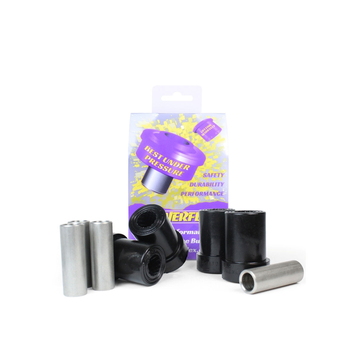 Silent bloc Powerflex Road Bras de commande arrière inférieur (4 pièces) - PF-17110-4 - PF17-110 - 5055676502711