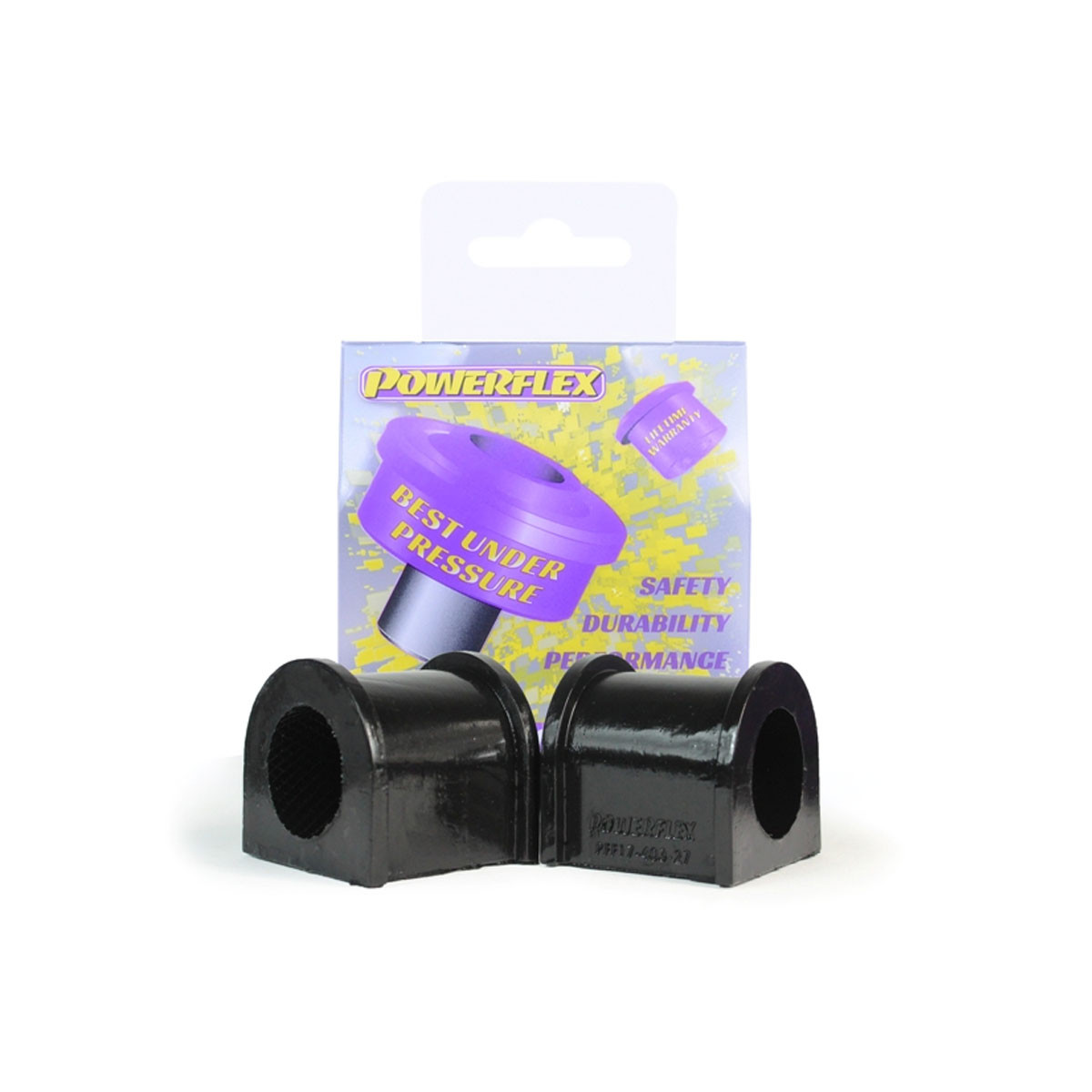 Boccola Powerflex Road barra anti-rollio anteriore 27mm (2 pezzi) - PF-1740327-2 - PF17-403-27 - 5055676554277