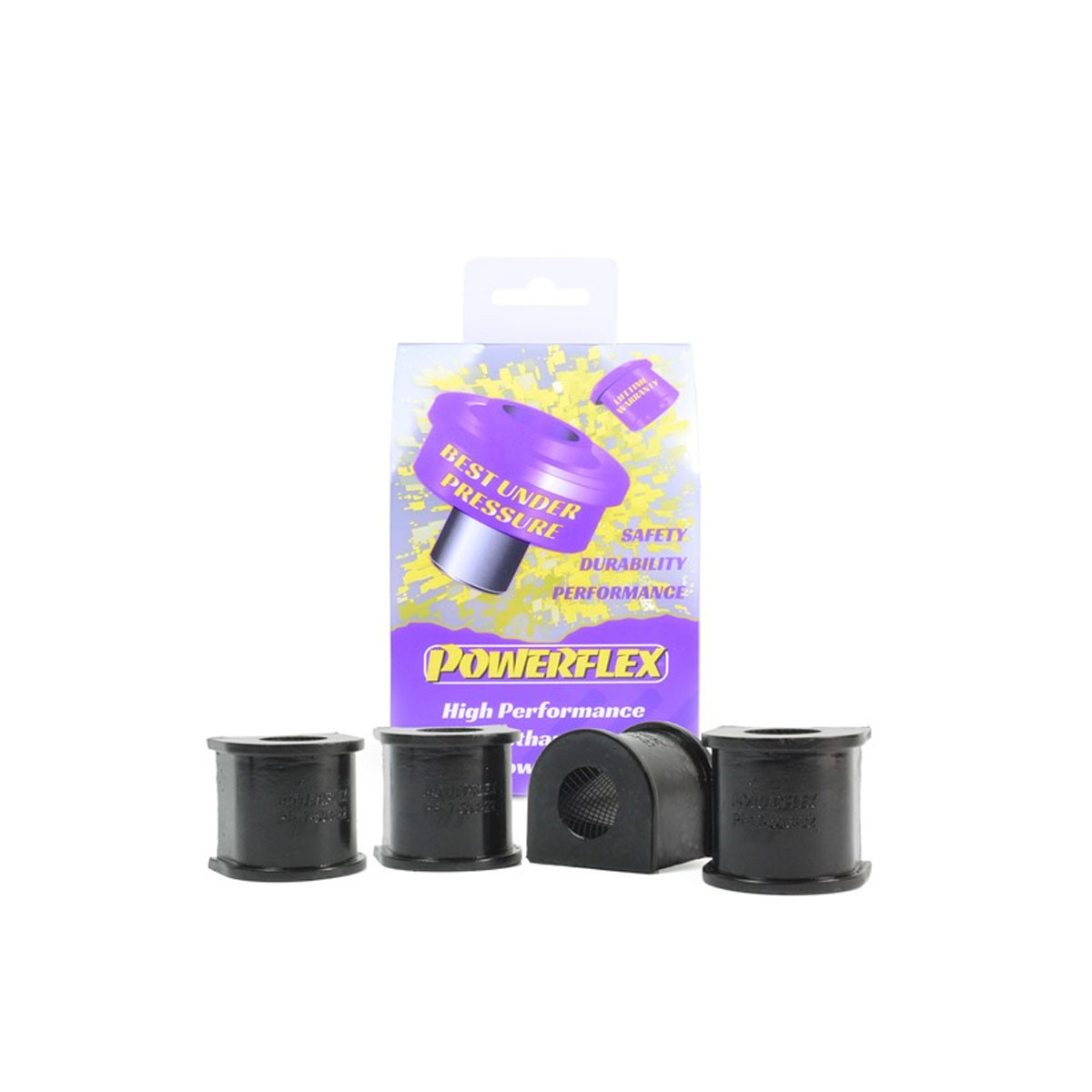 Silent bloc Powerflex Road barre antiroulis avant 22mm (4 pièces) - PF-1750322-4 - PF17-503-22 - 5055676557124