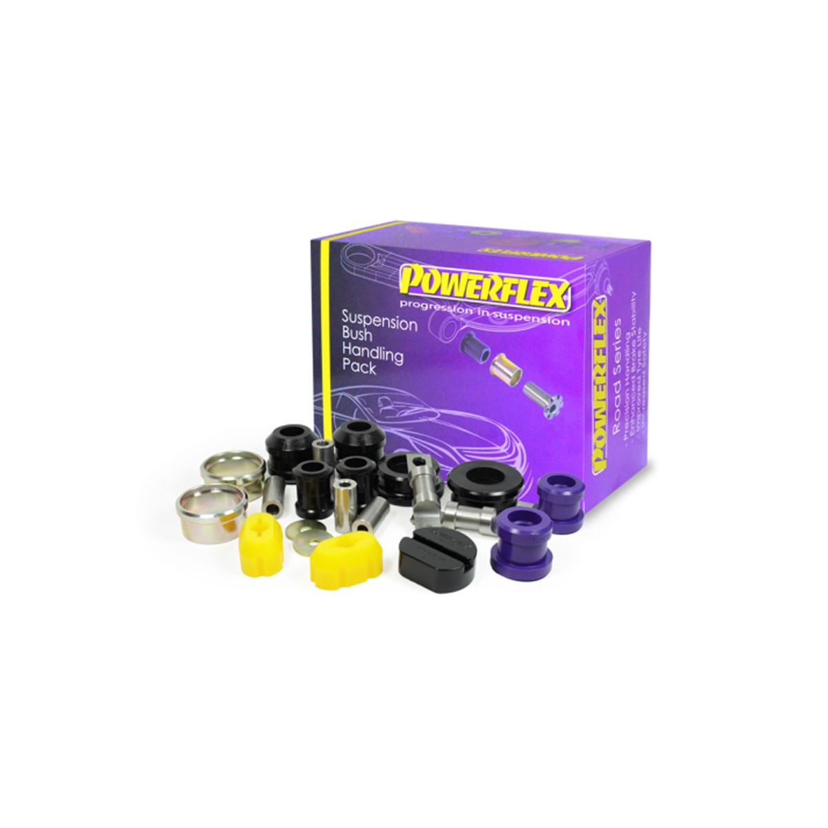 Silent bloc Powerflex Road kit pour Hyundai I30N - PF-26K1001 - PF26K-1001 - 5055676534491