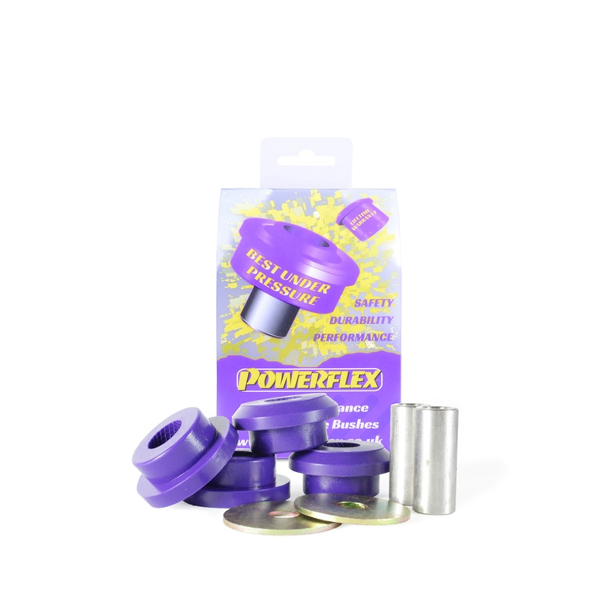 Silent bloc Powerflex Road Berceau avant 10mm Audi 80/90 (1983-1992) (2 pièces) - PF-F312010-2 - PFF3-120-10 - 5055676531131