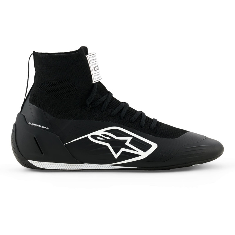 Alpinestars Supertech K FIA Karting Stiefeletten - AL-2710526.OF.42 - 2710526.4512.9