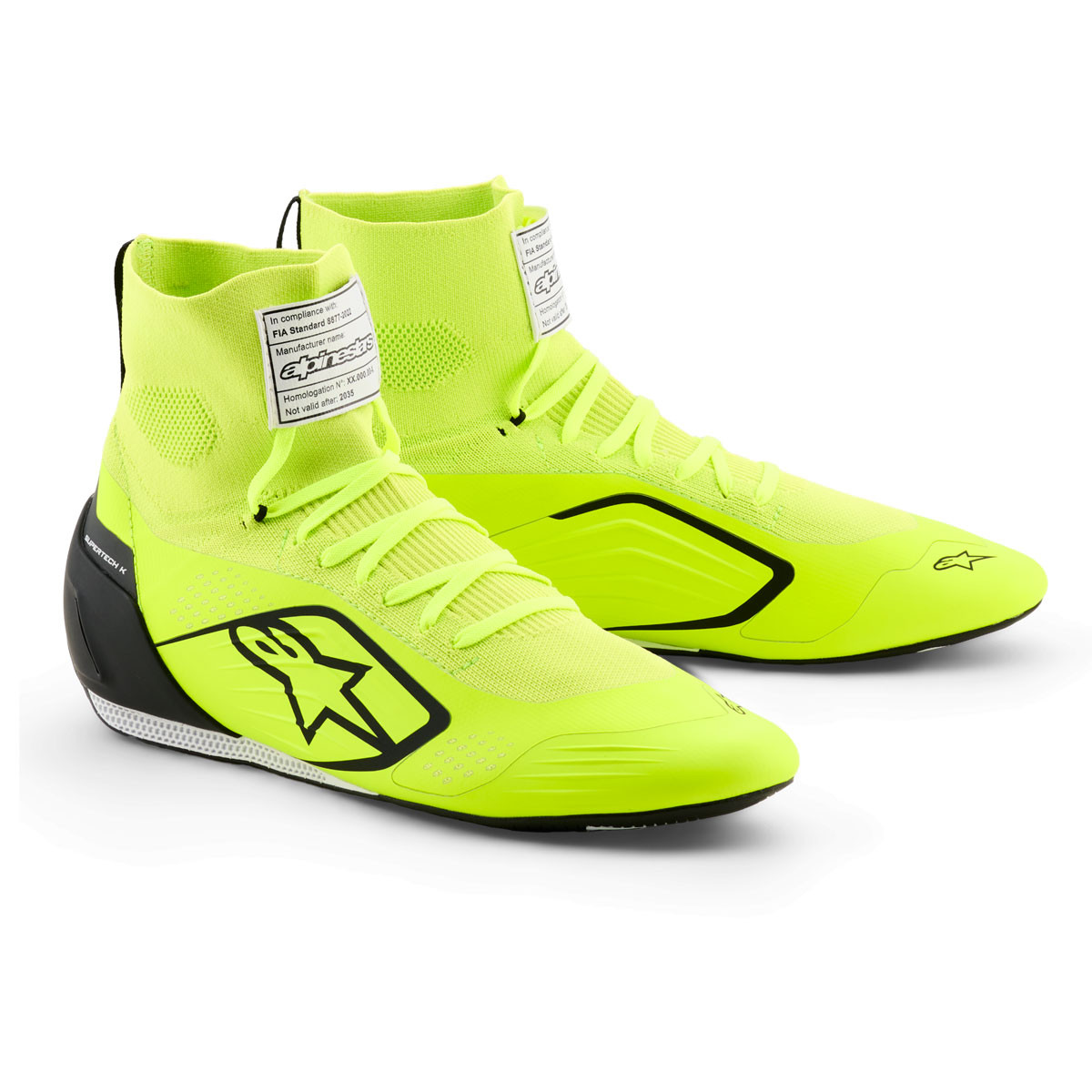 Stivaletti karting Alpinestars Supertech K FIA - AL-2710526.OF.42 - 2710526.4512.9