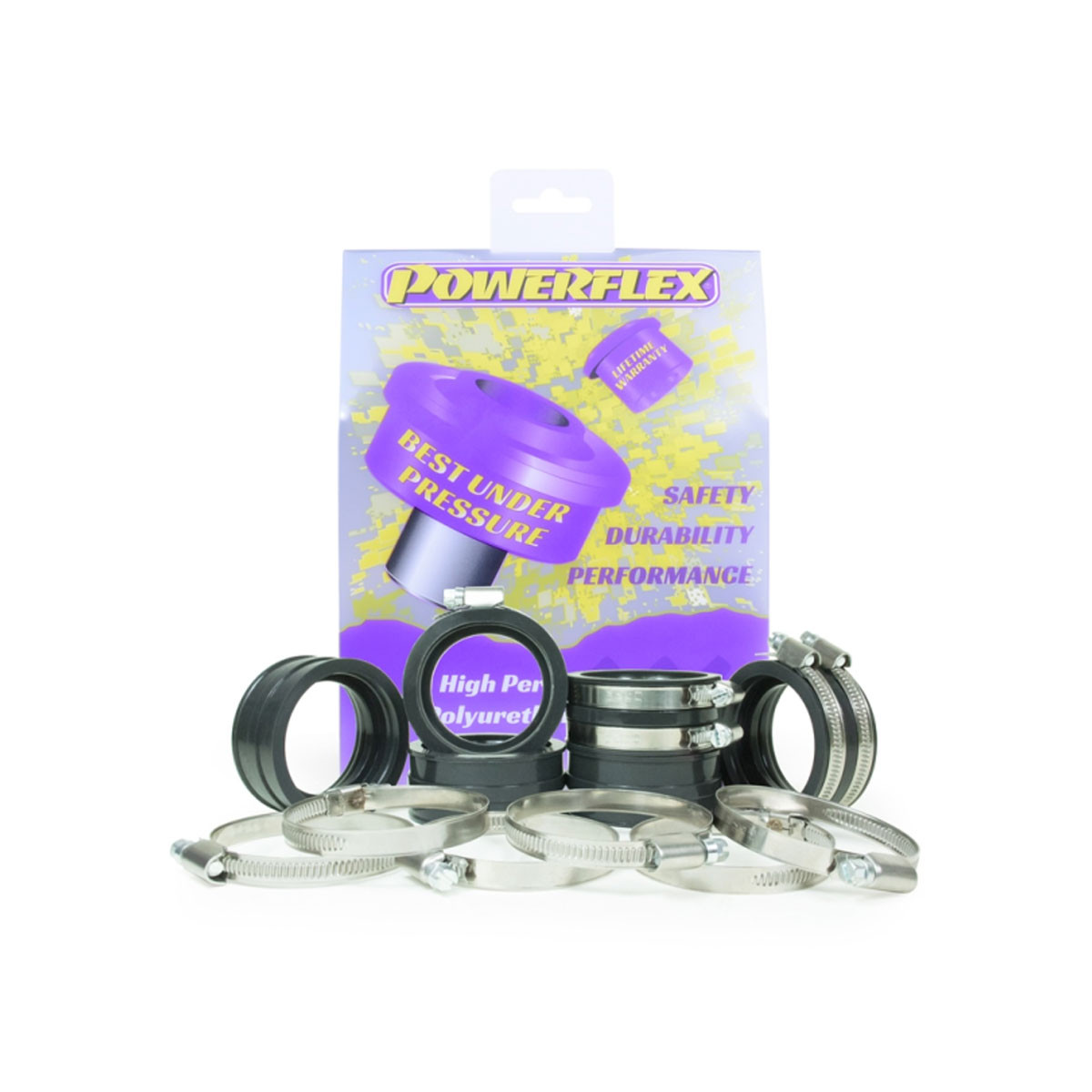 Powerflex engine intake sleeve kit (x6) Porsche 996/997 GT3 - PF-R57526K - PFR57-526K - 5055676564207