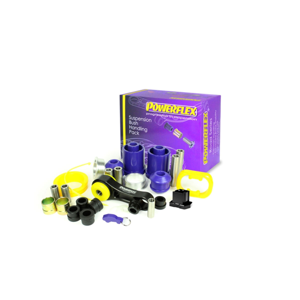 Silent bloc Powerflex Pack für Renault Clio 4+RS 2012-2019 - PF-60K-1005 - PF60K-1005 - 5055676557063
