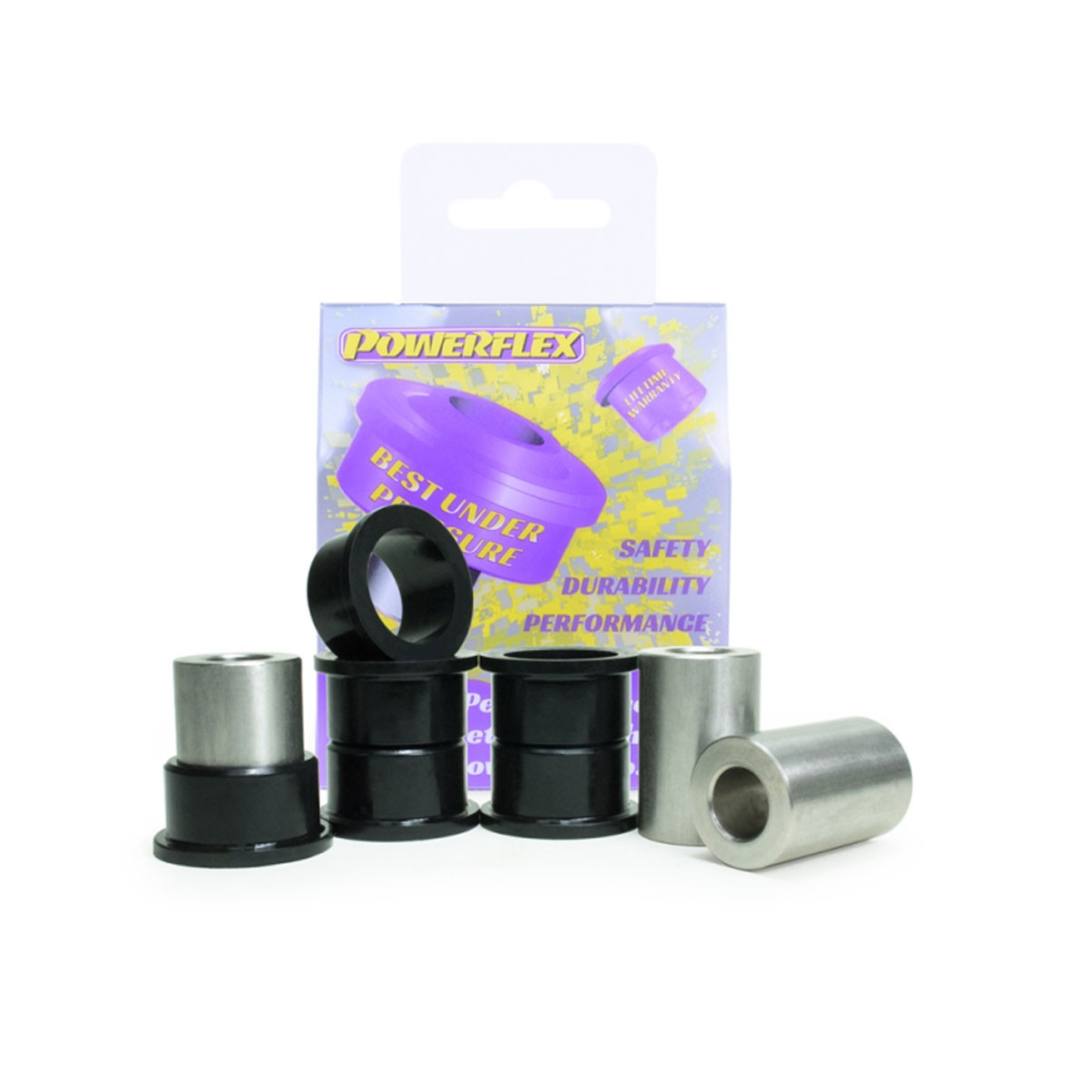 Boccola Powerflex Road montaggio cremagliera dello sterzo Ford Fiesta Mk7/8 (3 pezzi) - PF-F191509-3 - PFF19-1509 - 5055676564146