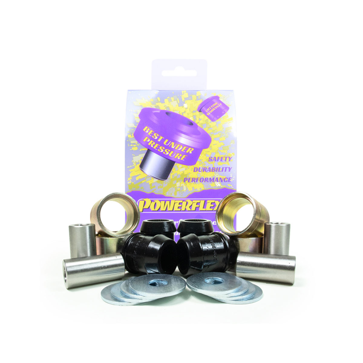 Silent bloc Powerflex Road liaison supérieure/inférieure de la fusée Mazda MX5 (2 pièces) - PF-R36613-2 - PFR36-613 - 5055676564764
