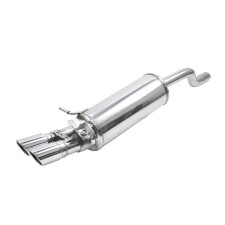 Silencieux arrière + valve 2x70 X-Race Inoxcar Skoda Fabia IV (PJ) Monte Carlo 1,5 TSI après 2022