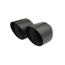 Silencieux arrière + valve 2x70 Racing Black Ceramic Inoxcar Skoda Fabia IV (PJ) Monte Carlo 1,5 TSI après 2022