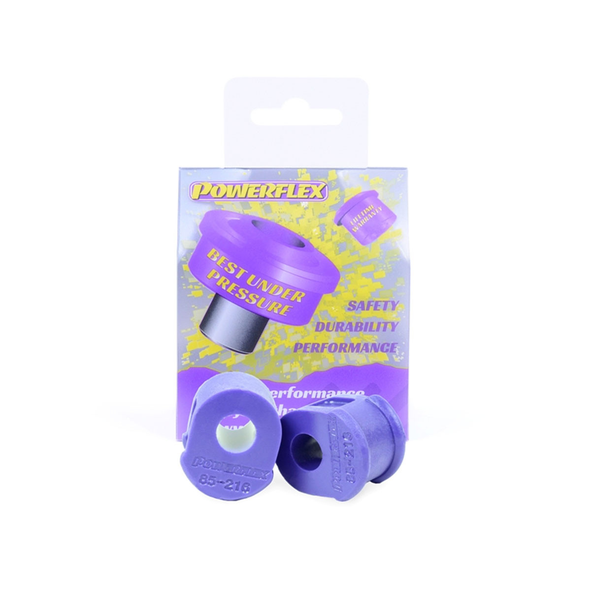 Silent bloc Powerflex Road Anti-Roll-Stange vorne 17mm Volkswagen Golf 1 (2 Stück) - PF-F8521617-2 - PFF85-216-17 - 5055676564306